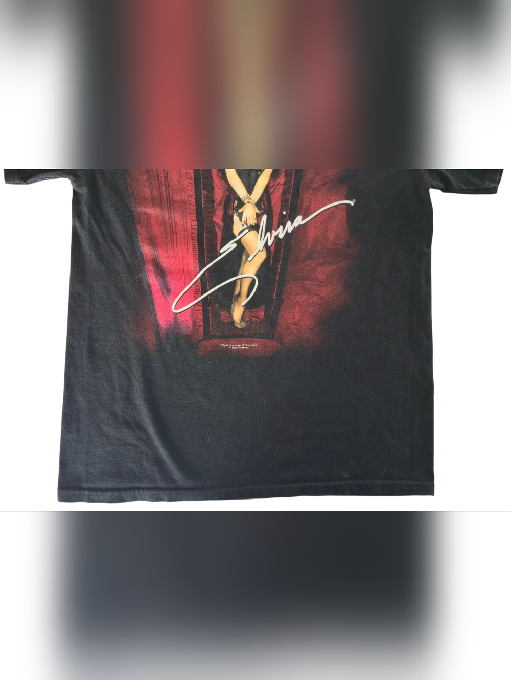 Elvira Knott’s Scary Farm 2014 Shirt Mens M Black Halloween Horror Graphic Tee - Picture 5 of 8